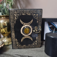 Triple Moon Stone Journal