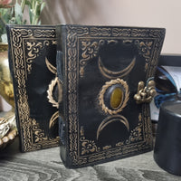 Triple Moon Stone Journal