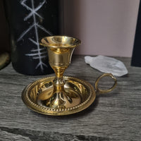 Chamberstick Candle Holder