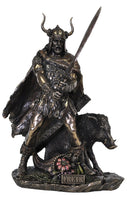 Freyr ~ bronze statue
