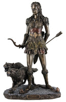 Skadi ~ bronze statue