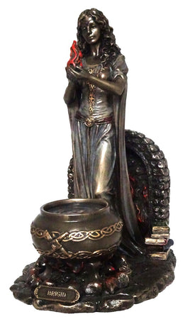 Brigid ~ bronze statue