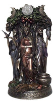 Triple Goddess ~ bronze statue