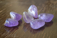 Amethyst, tumble stone, gemstones, crystal, purple -  Lylliths Emporium, wicca pagan witchcraft spiritual supplies Australia