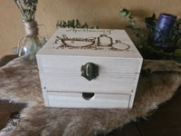 Apothecary Wooden Chest