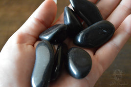 Black Obsidian - Tumbled Stones