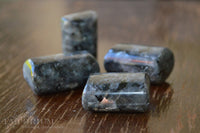 Black Moonstone - Tumbled Stones