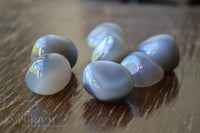 Blue Chalcedony - Tumbled Stones