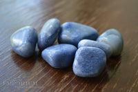 Blue Quartz, gemstones, crystals, tumble stones -  Lylliths Emporium, wicca pagan witchcraft spiritual supplies Australia