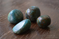 Chrysocolla tumbled stones