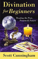 Divination for beginners book, Scott Cunningham -  Lylliths Emporium, wicca pagan witchcraft spiritual supplies Australia