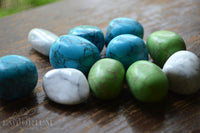 Howlite - White, Blue or Green