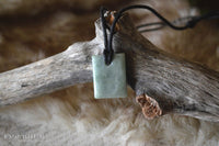 Jade pendant - cotton cord