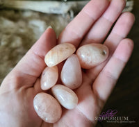 Morganite - tumbled stone