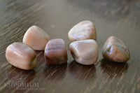 Peach Moonstone tumbled