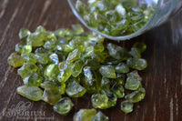 Peridot - small polished stones