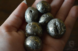 Pyrite - tumbled stones