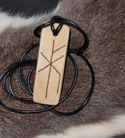 Wooden Pendants - rectangular