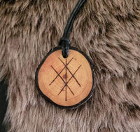 Wooden Pendants -  Round