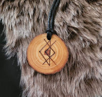 Wooden Pendants -  Round