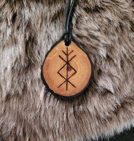 Wooden Pendants -  Round