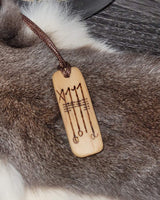 Wooden Pendants - rectangular