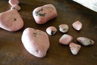 Rhodochrosite - tumbled stones