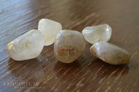 Rutilated Quartz - tumbled stones