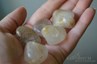 Rutilated Quartz - tumbled stones