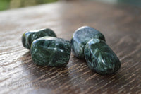 Seraphinite - tumbled stones