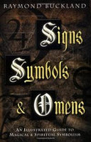 signs symbols and omens book, Raymond Buckland -  Lylliths Emporium, wicca pagan witchcraft spiritual supplies Australia