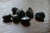 Snowflake Obsidian - tumbled stones