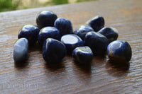 Sodalite tumbled stones