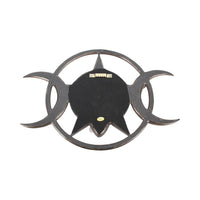 Triple Moon Goddess Wall Plaque