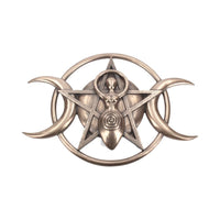 Triple Moon Goddess Wall Plaque