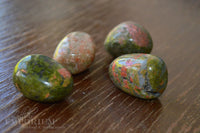 Unakite - tumbled stones